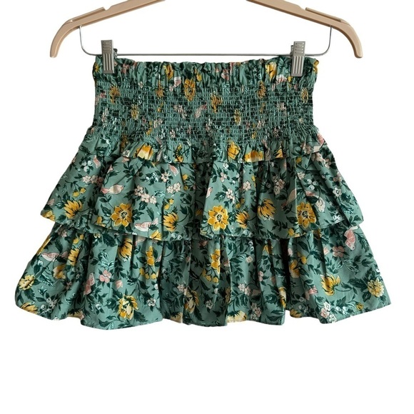Janie and Jack Tiered Floral Skirt, Size 14 - Picture 2 of 7